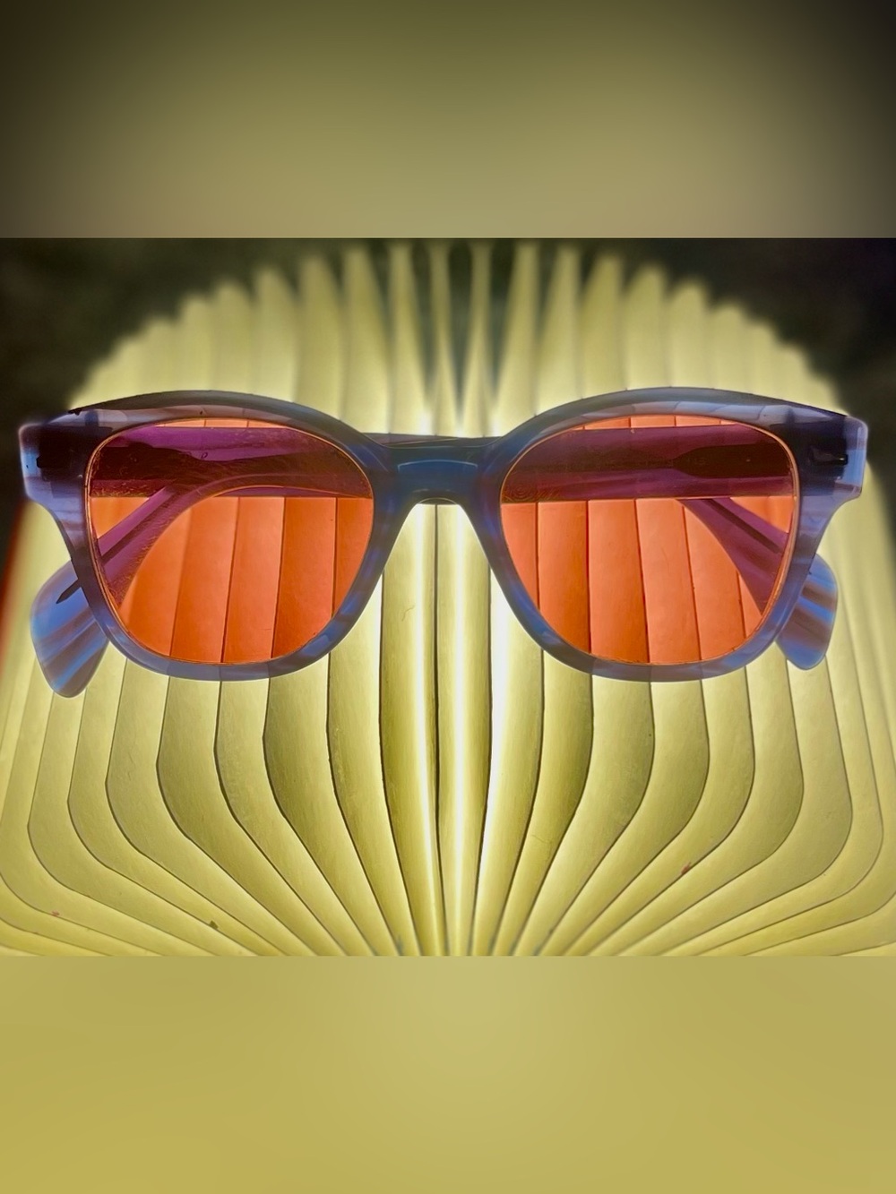 Ray Ban blue tortoise +2.5 pink progressive lens reader sunglasses